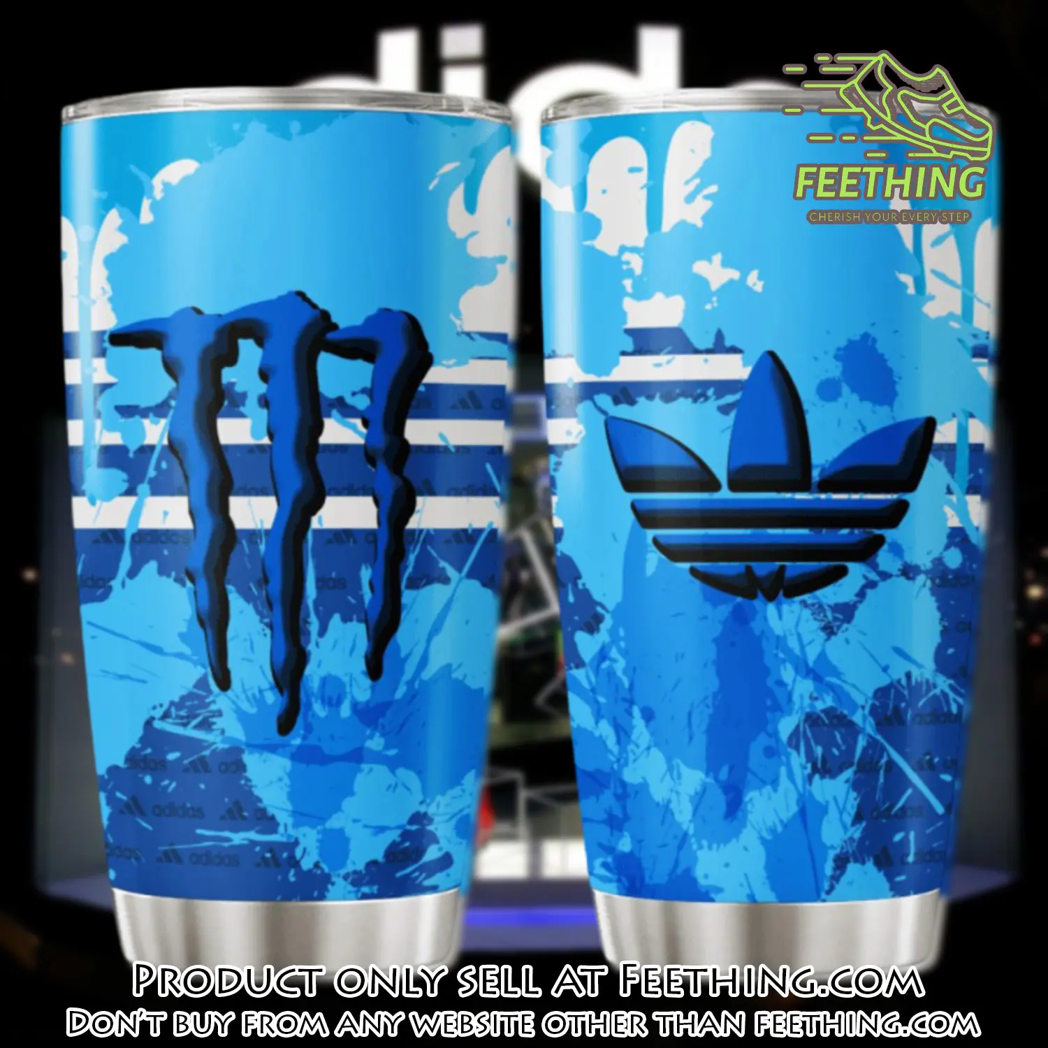 Adidas monster stainless steel tumbler 20oz30oz ft5007002